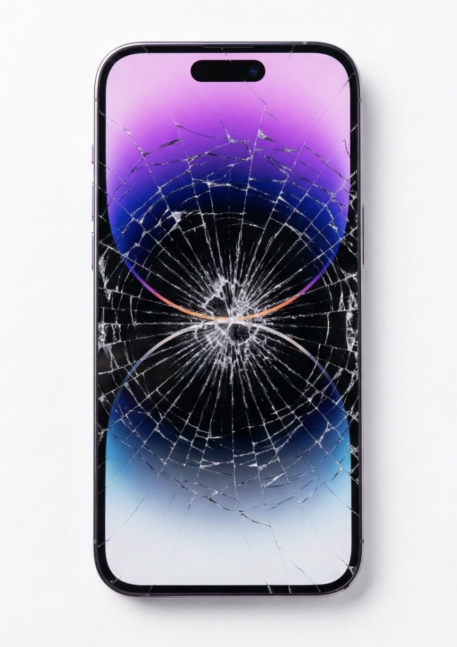 台中 iPhone 14 螢幕破裂更換案例|北屯 Apple 手機維修 台中iPhone維修